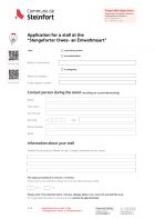 EN - Demande pour un emplacement au Stengeforter Owes-an Emweltmaart