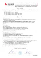 Ordre du Jour et convocation du CC 01.06.2023