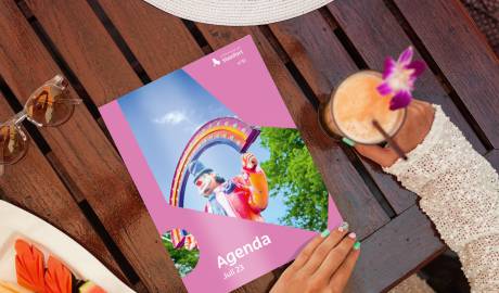 Mockup Agenda Juli