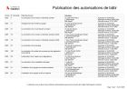 Publication des autorisations de bâtir