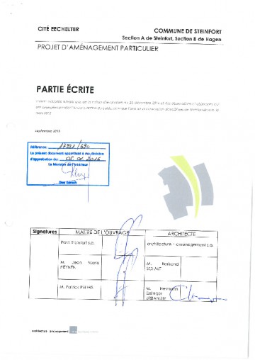 PAP - Op Eechleter - Partie écrite