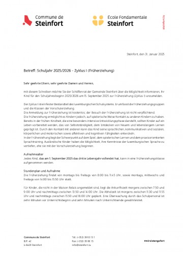 Lettre Formulaire d