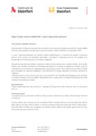 Lettre Formulaire d
