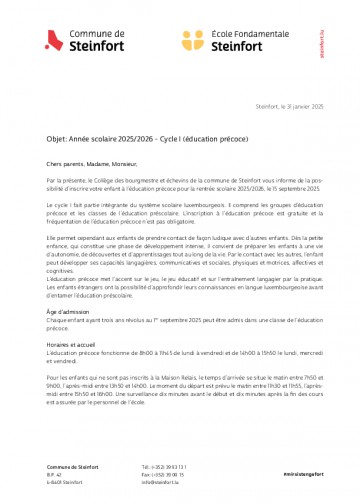 Lettre Formulaire d
