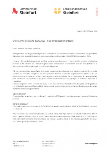 Lettre Formulaire d