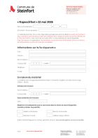 FR - Formulaire Nopeschfest Fête des voisins matériel