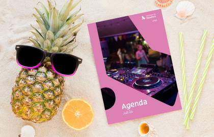 Mockup Agenda Juli