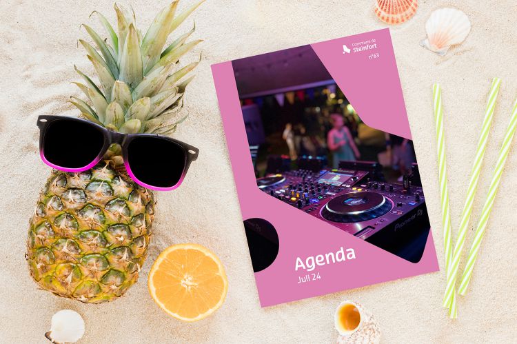 Mockup Agenda Juli