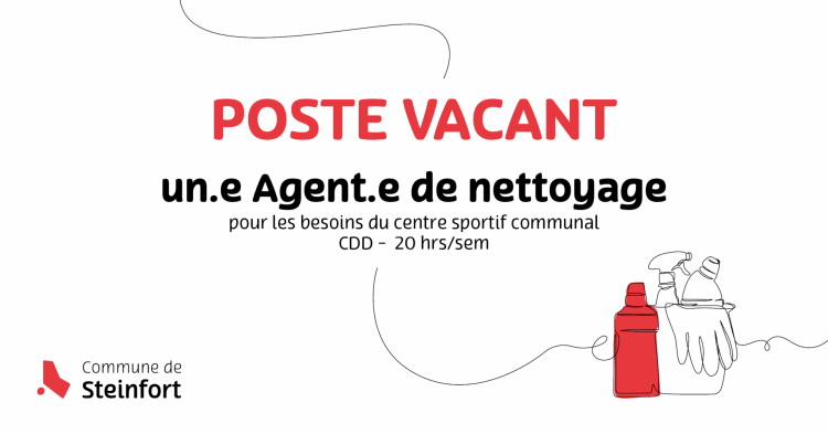 2024 06 26 Job AgentNettoyage Centresportif
