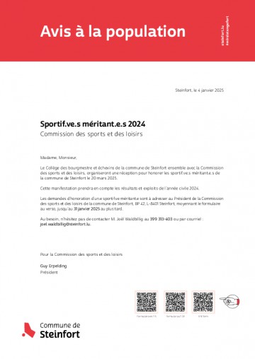 FR - Sportif.ve.s méritant.e.s