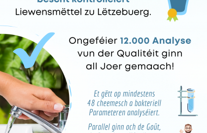 Kleng Schrett Waasser schätzen FAKT 1 LU