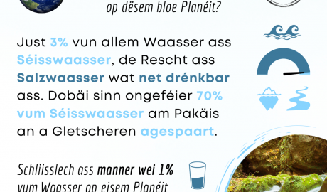Kleng Schrett Waasser schätzen FAKT 10 FR