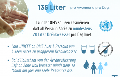 Kleng Schrett Waasser schätzen FAKT 11 FR