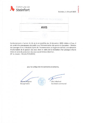 AGE - demande n°EAUAUT250335