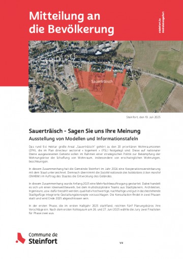 Avis - Sauerträisch DE