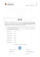 Avis au public ICC et IF 2026