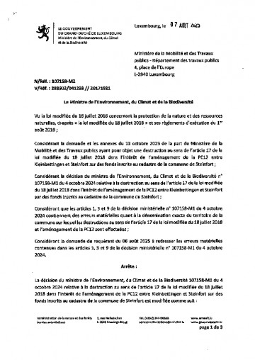 ANF Decision Réf. 107158-M2