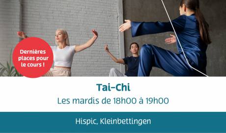 Fb Post - places disponibles cours - Tai-Chi