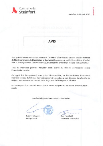 Avis au public 40 jours 1240420
