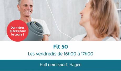 Fb Post - places disponibles cours - Fit 50
