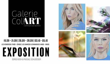 Facebook Post Galerie CollART Serge Koch & Pascale Schloesser