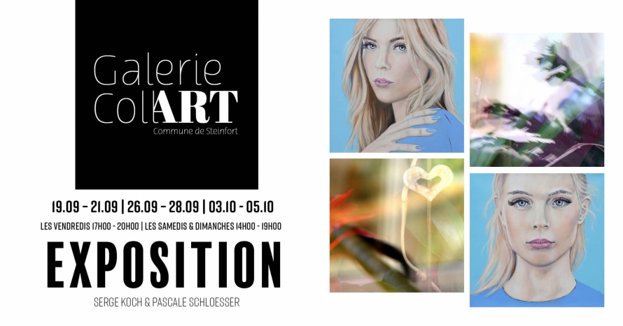 Facebook Post Galerie CollART Serge Koch & Pascale Schloesser