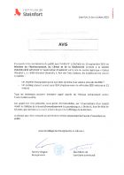 Etablissements classes - arrêté n°1240625