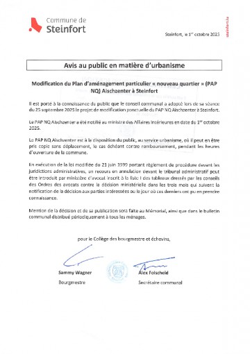 Avis d