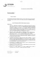SYVICOL - Convocation du 15.12.2025