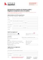 FR - Demande d