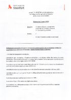 Règlement temp. de la circulation - Square Patton à Steinfort