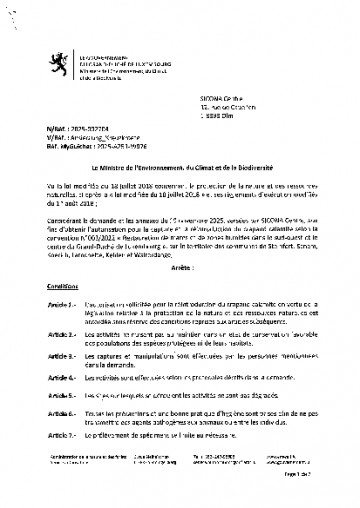 ANF - Arrêté n°2025-002704