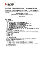 CC180326 - Convocation Conseil communal