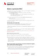 FR - Déclarer un partenariat (PACS)