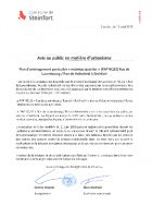 PAP NQ32 rue de Luxembourg - rue de Hobscheid - approbation