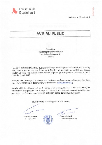 PAP NQ33 4-6 rue Collart - consultation