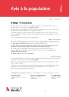 Avis Flèche du Sud