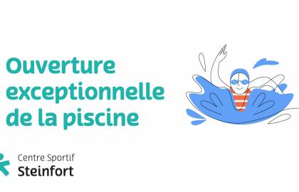 Facebook Posts ouverture exceptionelle de la piscine