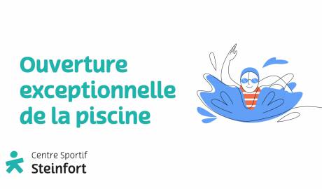 Facebook Posts ouverture exceptionelle de la piscine