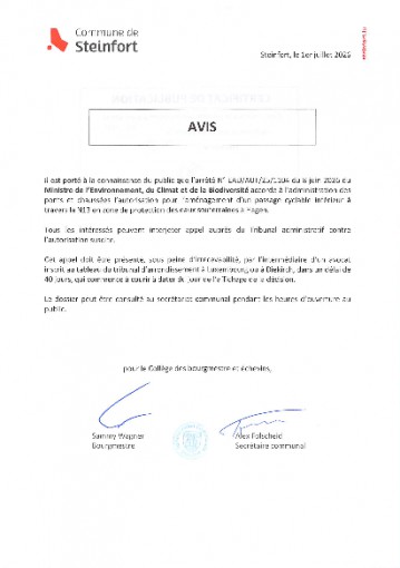 AGE - Arrêté EAUAUT251104