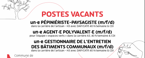 2026 07 Job Pép-Paysagiste Agent poly Gest bat
