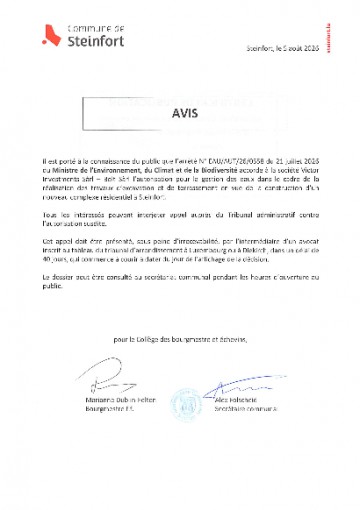 AGE - Arrêté n°EAUAUT260558