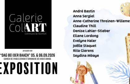 Facebook Post Galerie CollART Ausstellung Dag bei der Bach