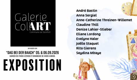 Facebook Post Galerie CollART Ausstellung Dag bei der Bach