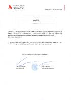 Avis au public