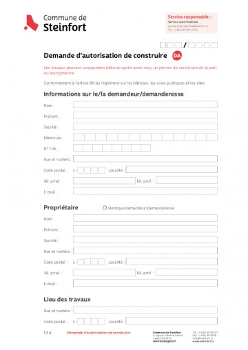FR - Demande d