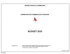 Budget voté par le CC le 22-12-2020 et approuvée par le Ministre de l’Intérieur