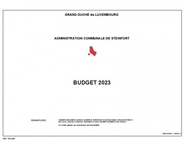 Budget voté par le CC le 15-12-2022 et approuvée par le Ministre de l’Intérieur
