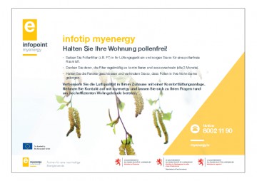 Infotipp myenergy ventilation pollen