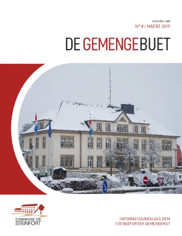 De Gemengebuet N°8 Mäerz 2019